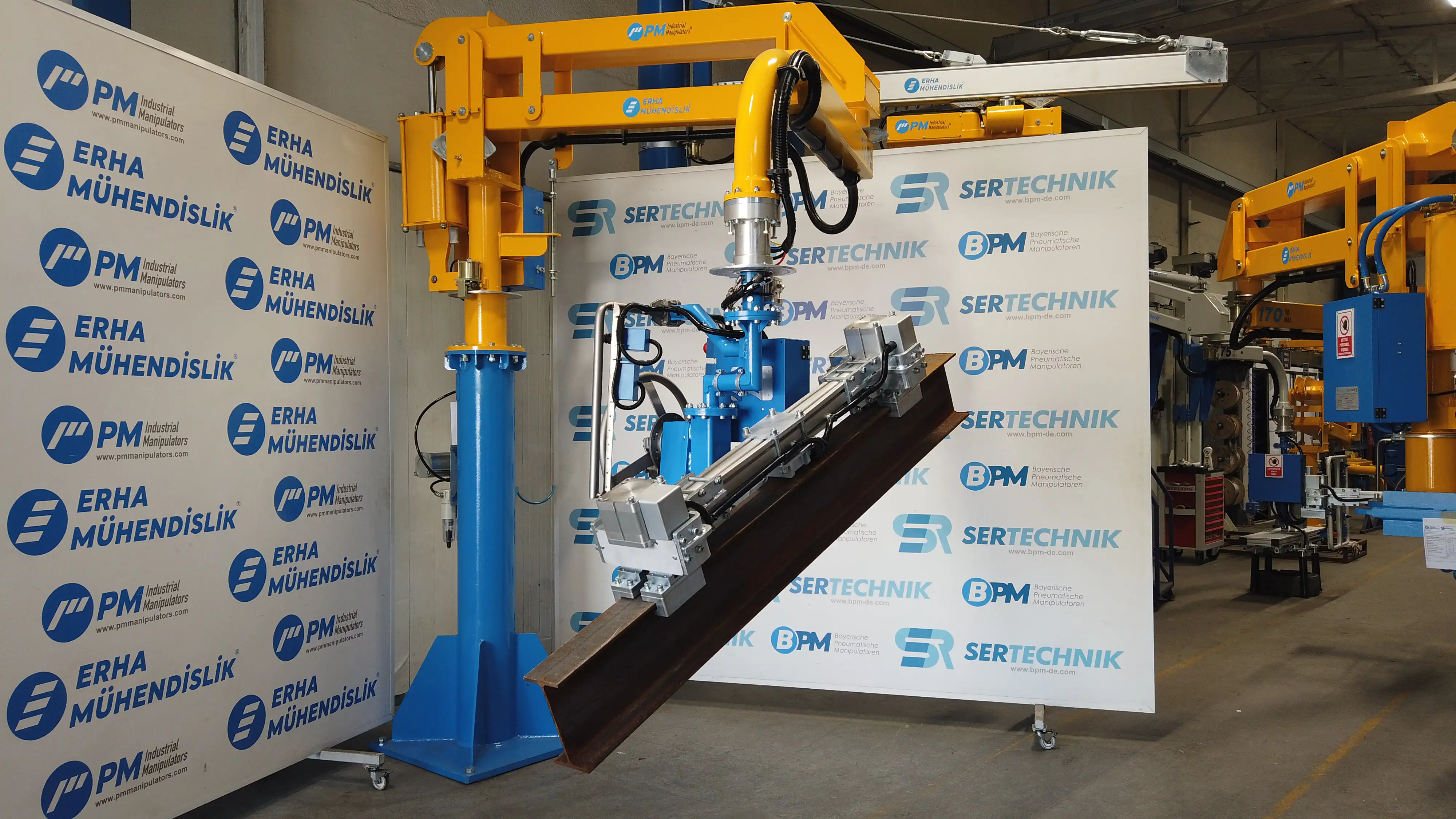 Part Loading and Handling in Galvanizing Lines with Pneumatic Manipulator Solutions