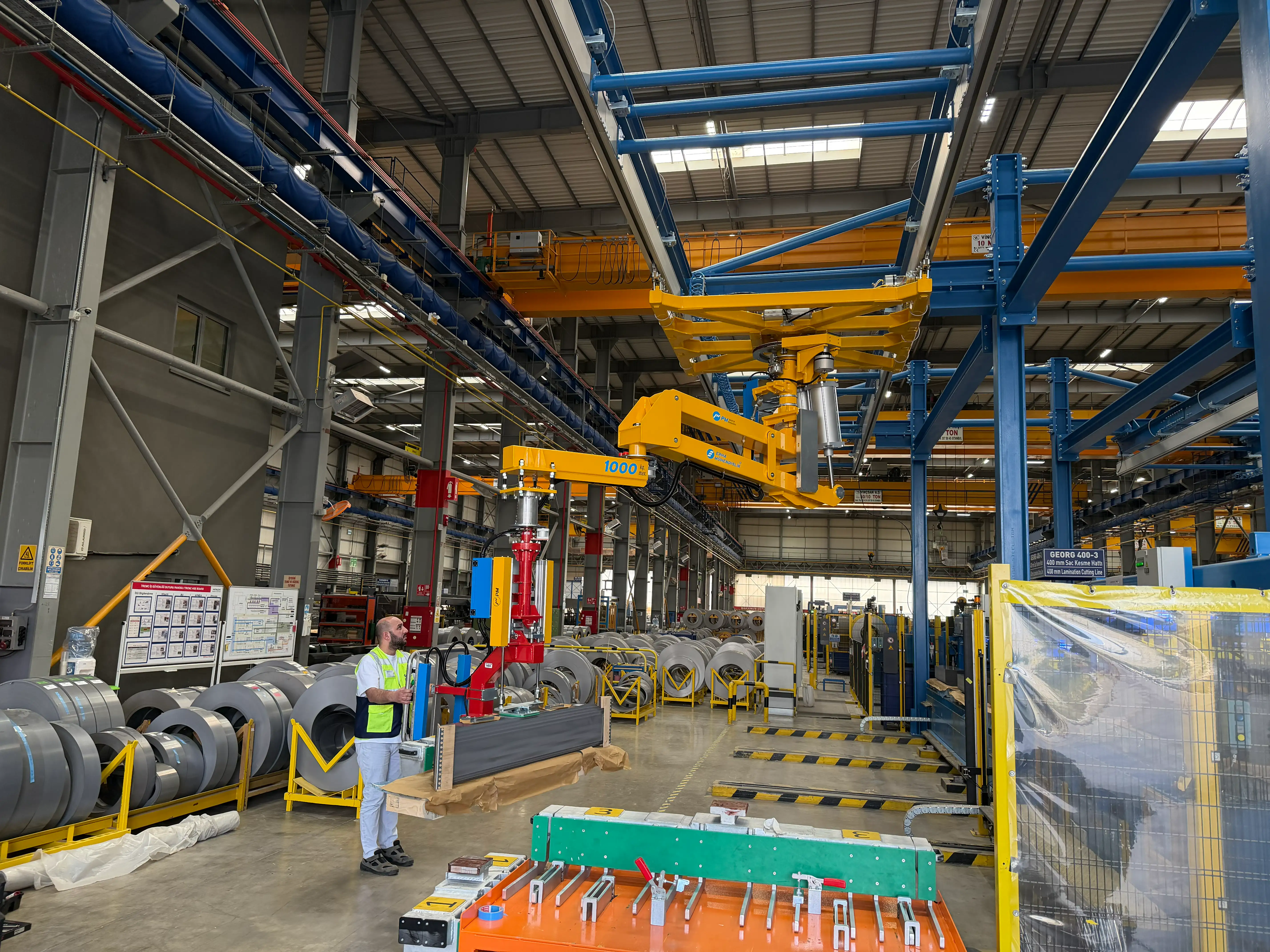 ERHA Engineering integrated manufacturing facility with CNC welding and assembly